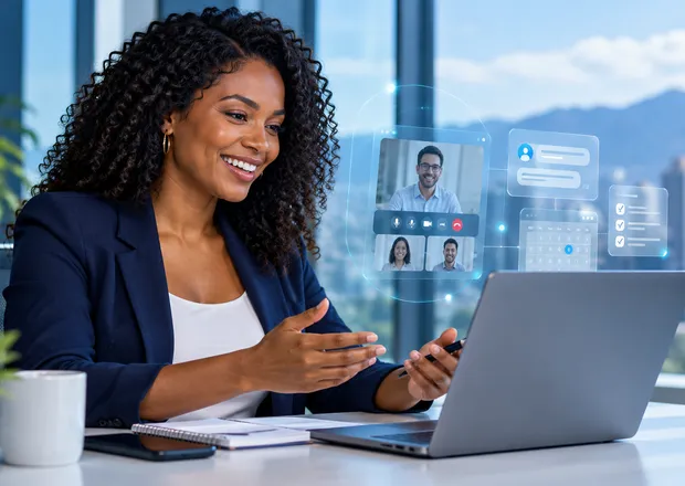 Sesión estratégica de consultoría y planificación tecnológica con el equipo de Digital Consulting Plus
