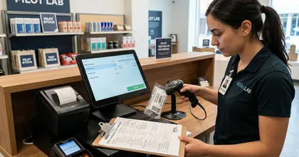 Entorno piloto de pruebas operacionales en caja de retail